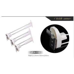 COMER antitheft lock devices Metal display Hooks Holder Accessories for Slatwall