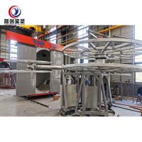 Buy cheap muti-arms carrousel type rotational molding machine Water tank container rotomolding machine for sales product