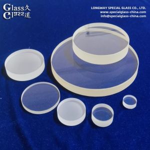 China Custom Size Optical Circular Glass Lens for Industrial Sensors and Optical Instruments on sale