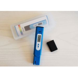 Buy cheap Blue Pocket PH Meter / Electronic PH Sensor High Precision Electrode from wholesalers