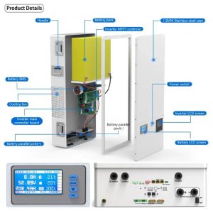 Buy cheap 48V 200Ah Powerwall 10Kwh LiFePO4 Battery Built-In 200A BMS CAN RS485 51.2V 6000+ Cycles 10 Years Warranty For Solar Off from wholesalers