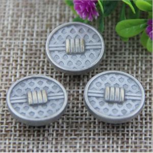 Buy cheap 2018 Explosion models spiral high-grade anti brass color alloy 17 mm jeans buttons for apparel accessories from wholesalers