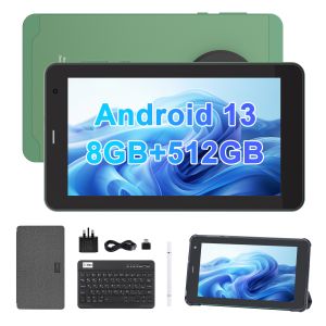 Buy cheap C Idea 7 Inch Tablets With SIM Wifi Android Smart Tablet PC For Education CM518 Pro Green from wholesalers