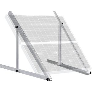 Buy cheap Solar Module Applicable Adjustable PV Triangle Brackets for Open Field Installation from wholesalers