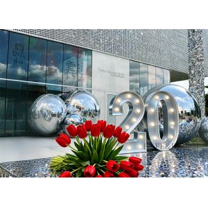 Buy cheap Custom Inflatable Mirror PVC Event Space Decoration Balloons from wholesalers