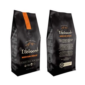 Buy cheap Flat Bottom Zipper Coffee Beans Recyclable Pouch Gravure Printing from wholesalers