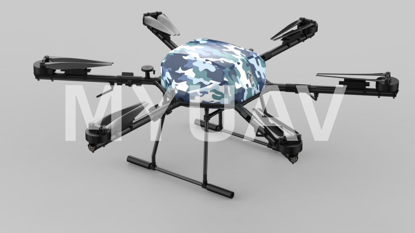 Buy cheap Electric UAV Multicopter Drone Platform Maximum 20kg Load Capacity product