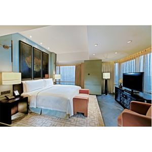 Buy cheap 1.5mm MDF Ash Wood Hotel Project Furniture For Bedroom E0 Grade from wholesalers