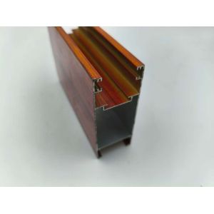 Windows are made using aluminum profiles that are custom-designed through