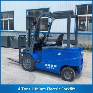 Buy cheap 4 Tons Lithium Electric Power Forklift CPD40 4000KG from wholesalers
