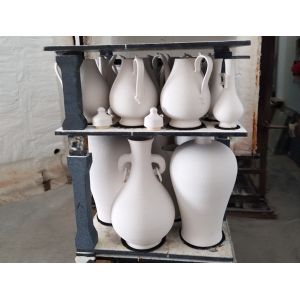 High Temperature Resistance Kiln SIC Post Unglazed With Loading Softening