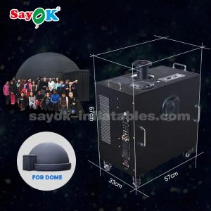 Sayok 6500LM Portable Inflatable Planetarium with 1 Year Warranty and 4 Wheels