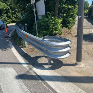 Buy cheap Road Safety Steel Barrier with Q345 SJ345R Material and ISO9001/TUV/ BV/CE Certificate from wholesalers