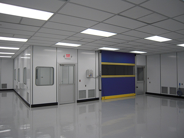 Clean room China modular cleanrooms with Fast rolling door