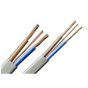 JIS standard VFF Flat Type PVC Insulated Cable , Parallel Flat Cable RVB 2*0.75