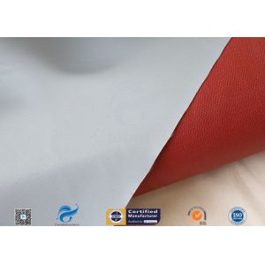 Plain Weave Thermal Insulation Materials Silicone Coated Fiberglass Fabric