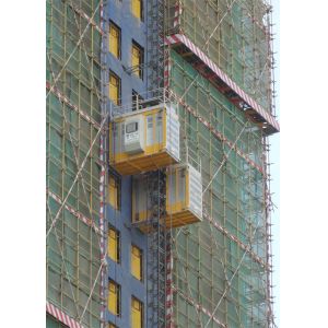 Buy cheap Double Cage Construction Site 1.5m Passenger And Material Hoist from wholesalers