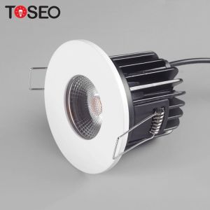 Buy cheap 2700k Fixed Fire Rated Downlight Ceiling IP65 Cob Led Recessed Lighting from wholesalers