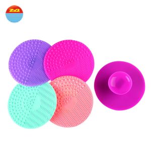 Eco-friendly Highly Resilient Silicone Facial Cleansing Pad Easy To Clean Carry