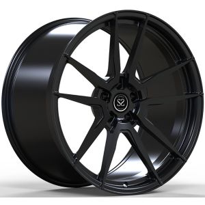 Buy cheap Double 5 Spoke Satin Black Forged Wheels 20X10.5 5X112 PCD Fit To Auid RS3 from wholesalers