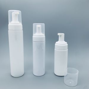 Customized Capacity White Translucent PE Plastic Bottle Screen Printing