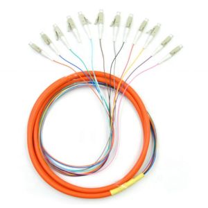 Buy cheap Colorful Fiber Optic Pigtail SC LC ST UPC Connector G655 G652D G657A Type from wholesalers