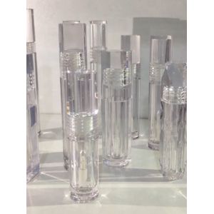 Buy cheap Crystal Clear Empty Lipstick Tubes 6ml Custom Lip Gloss Containers from wholesalers