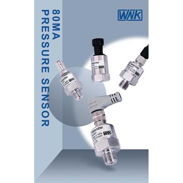Compact Air Pressure Transmitter 4-20mA For Liquid Gas Steam