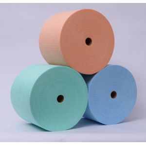 Buy cheap Polyester Viscose Non Woven Jumbo Roll Disposable Cloths Multipurpose from wholesalers