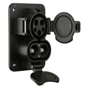 China 150A 200A 250A 300A CCS1 AC & DC Combo EV Charging Socket CCS1 Combo1 Electric Vehicles Fast Charging connector Inlet on sale