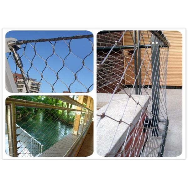 Buy cheap Plain Weave Architectural Wire Mesh Balustrade Of Balcony Terrace from wholesalers