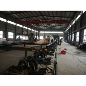 China 3pe Coating Pipe Blasting Machines External Pipe Coating System Easy To Operater on sale
