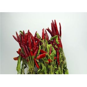 Buy cheap 7CM Whole Dried Chillies No Additive Stemmed Spicy Dried Peppers from wholesalers