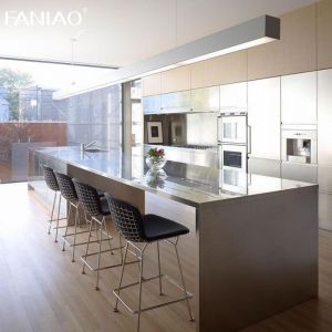 Buy cheap Custom Modular Modern Home Kitchen Furniture With Wine Cabinet from wholesalers