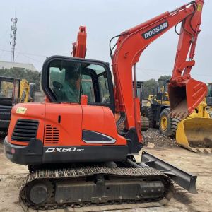 Buy cheap Mini excav price Doosan DX60 mini excav digger mini digger from wholesalers