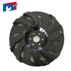 Buy cheap 5'' Black Diamond Grinding Cup Wheel With Full Segment For Marbal Edge from wholesalers