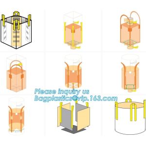 Buy cheap 100% New Virgin Polypropylene PP Woven Big Bulk Bag Jumbo Bag FIBC For Packing Sand 1 Ton 1.5 Ton 2 Ton Made In package from wholesalers