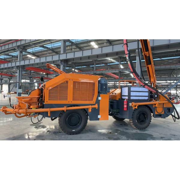 Quality Robotic Shotcrete Spraying Machine UPS-20J with 20m3/h Capacity and 8.5m Shotcrete Distance Powered by Cummins Engine for sale