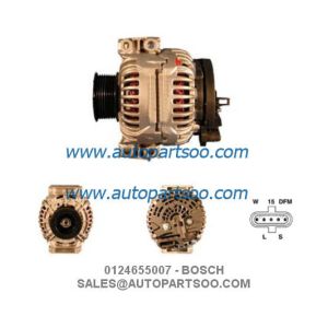 Buy cheap 0124655007 0986047820 - BOSCH Alternator 24V 100A Alternadores from wholesalers