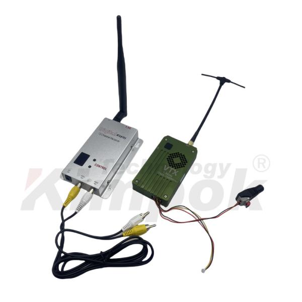 Buy cheap 1.5Ghz 8W Video Transmitter Receiver 1.5G VRX for RC FPV Racing Drone Video Transmission High power VTX from wholesalers