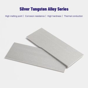 Wag Silver Tungsten Alloy Sheet And Plate Polished Ground Surface