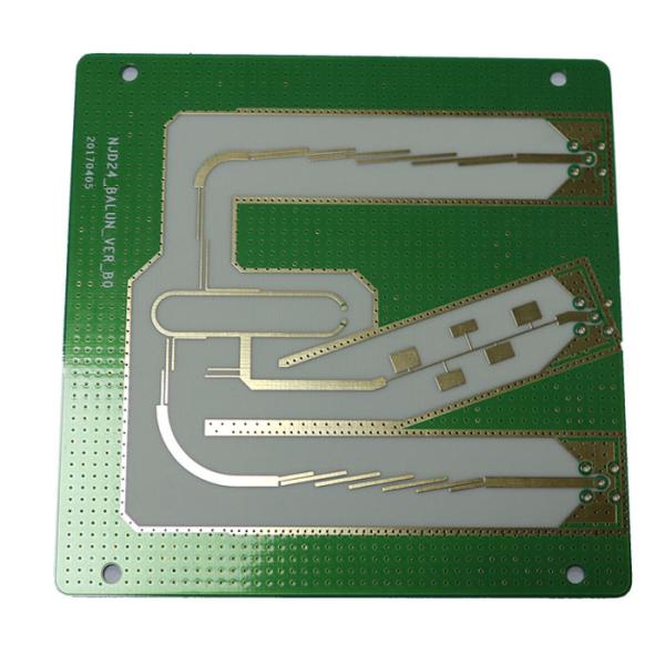 Quality Ground Surveillance Radar Rogers4350B High Frequency PCB 0.79MM Thickness for sale