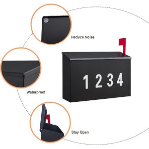 Buy cheap Residential Mailbox with Flag Kit and Combination Code Lock Durable and Stylish Design from wholesalers