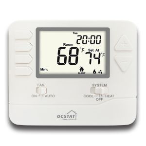 High Temperature Thermostat Non Programmable Thermostat with Blue Backlight and