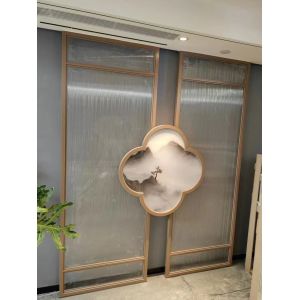 Buy cheap Artistic CNC Metal Screen Divider Custom Logo & Patterns from wholesalers