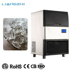 Buy cheap 15kg Ice Storage Capacity LZ-80 Carbonated Drink Ice Cylindrical Makers for Night Bar from wholesalers