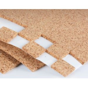 Buy cheap Sticky Transportation Protective Cork Pads for Glass or Mirror with PVC foam 30x30mm by Roll or Sheet from wholesalers
