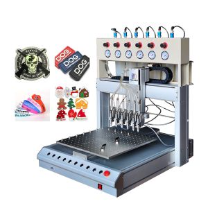 Drip Liquid Dripping Rubber Making Machine Automatic Pvc Rubber Patches