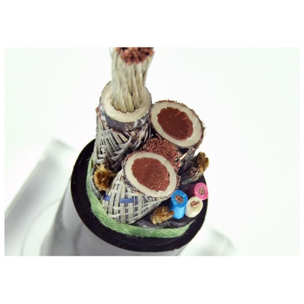 660V / 1140V ISO Certification Rubber Sheathed Cable Metallic Screened Rubber