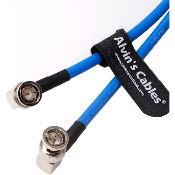 12G BNC-Coaxial-Cable Alvin's Cables HD SDI BNC Male To Male L-Shaped Original